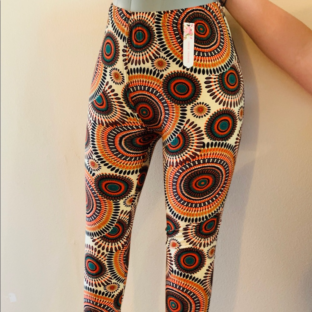 🛍Jr One Size Leggings New In Pkg